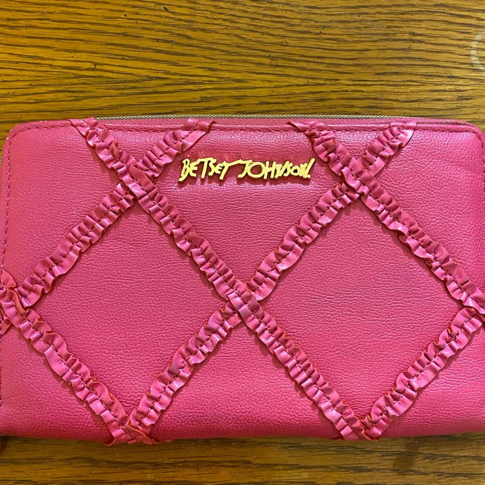 Betsy Johnson wallet/ wristlet